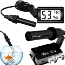 ELEKTRONICKÝ LCD TEPLOMER Vlhkomer so SONDOU 2V1