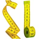 KRAJČÍRSKÝ METER CENTIMER MIERY 150cm