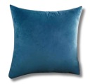 ZAMATOVÝ OBLIEK NA VANKÚŠ 40x40 VELVET VELUR DENIM