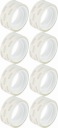 Kancelárske lepiace pásky, transparentné, 18mm 10yd x8
