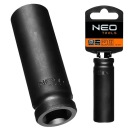 NEO HRUBÁ NÁRAZOVÁ ZÁSUVKA 1/2 DLHÁ NA KĽÚČ KOLIES 17MM CR-MO 12-317