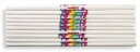 Krčený školský hodvábny papier WHITE 10 ks HAPPY COLOR