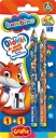 Bambino 1+1 ceruzky na učenie písať + strúhadlo