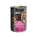 Super Beno Krmivo pre psov hryzadlá TEĽACIE, PEČEŇ A SRDCE 415 g KONZERVY