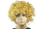 AFRO BLONDE BLONDE KUČERATÉ VLASY Parochňa