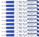 TOMA S-FINE BALLPOINT PEN AUTOMATIC STAR BLUE SADA 10ks