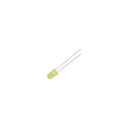 LED dióda 5mm žltá - matná - 6026