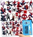 UMÝVAJÚCE DOČASNÉ TETOVANIE PRE DETI DETSKÝ SPIDERMAN ORIGINÁLNE DIZAJNY