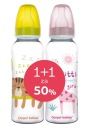 CANPOL SADA FĽAŠI S ÚZKÝM OTVOROM 250ml 12m+