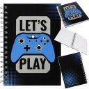 KOŁONOTES DIÁR KARTY LINES ŠPIRÁLOVÝ NOTEBOOK A5 PLAY PAD HRA