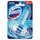 Domestos 3v1 Power – WC blok s WC košíkom, 40 g – Ocean