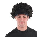 ČIERNA AFRO Parochňa S ČIERNYMI DOPLNKAMI K ŠTÍTU