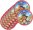 Papierové taniere Paw Patrol, 8 kusov, 23 cm