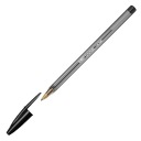 BIC CRISTAL VEĽKÝ ČIERNY GUĽOVÝ BOD S ČIAPKOM KANCELÁRSKA SCHOOL HEAVY