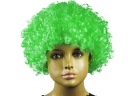 AFRO ZELENÁ Parochňa, ZELENÉ kučeravé VLASY