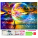 DIAMANTOVÉ VYŠÍVACIE KORÁLKY MOZAIKA 5D SET OBRAZ DIAMANTOVÁ MAĽBA 30x40CM