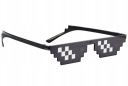 Čierne pixelové okuliare minecraft sa s tým vysporiadajú s herným prestrojením