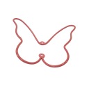 Dekoratívna dekorácia 3D BUTTERFLY Nástenný vešiak