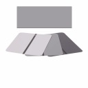 4CR 7580 Kovový sprchový panel sivý