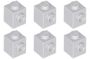 LEGO 87087 BRICK 1x1 svetlosivá (3g) 6 ks.