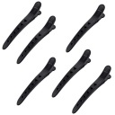 Spony kadernícke Spony Spony do vlasov Spona čierna 6 kusov 12cm