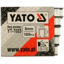 ZOŠÍVAČKY DO ZOŠÍVAČKY BERIEČ 8X10,6MM 1000KS. YATO