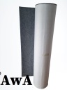 Šedá samolepiaca plsť s 3 mm lepidlom, 34x150cm