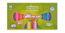 Fluorescenčná modelovacia hmota CRICCO, 10 farieb