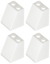 LEGO 3678b SKOS 2x2x2 biela (8g) 4 ks.