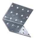 Oceľová uhlová konštrukčná spojka, pozinkovaná, 60x60x80 mm, pevná ANGLE BAR