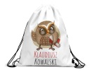 Taška na batoh do škôlky na topánky s názvom OWL