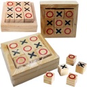 HRA TIC-TAC-TOE DREVENÉ STRATEGICKÉ MYSLIE HRA DREVENÉ BLOKY