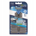 Dorco Razor 3 čepele (12 nábojov)