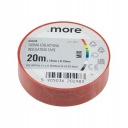 PVC IZOLAČNÁ PÁSKA 19MM 20M ČERVENÁ mäkká