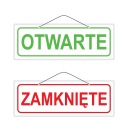 OTVORENÉ / ZATVORENÉ laminovaná tabuľka