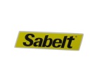 NÁLEPKA S LOGOM SABELT 13,8 x 3,5 cm