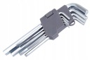 HEX 180MM OCELOVÁ CHROMOVÁ SADA 9 KS T4R33 IMB KĽÚČOV
