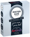 Kondómy MISTER SIZE prispôsobené na veľkosť, sada 60 64 69 mm, 3 kusy