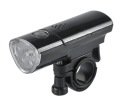 BIKE PREDNÁ LAMPA ČIERNA 5LED SUPER BIELA