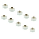 20 x klzák s kruhovou plstenou nábytkovou pätkou 19 mm