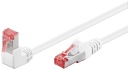 LAN Patchcord Kábel CAT 6 S/FTP 1x90 BIELY 3m