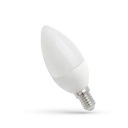 LED žiarovka na sviečku E14 4W 320lm teplá