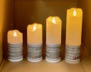 LED sviečka 15 cm / 5 cm Subito plameňový efekt