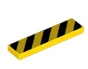 LEGO 1X4 TANIER S POTISKOM 2431pb725
