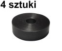 Antivibračná podložka, gumový izolátor vibrácií 40 x 10 x 10 mm - 4 kusy