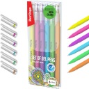 Brilantné neónové gélové pero 0,8 mm, 6 farieb