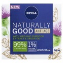 Nivea Naturally Good night hydratačný krém na tvár