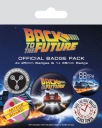 Back to the Future - špendlíky, sada 5 kusov