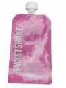 Twistshake opakovane použiteľné vrecko 220 ml ružové