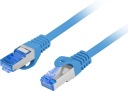 RJ45 LAN Ethernet kábel cat.6A SFTP LSZH 2M modrý